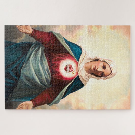 Das unbefleckte Herz Marias Puzzle (Horizontal)