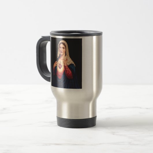 Das unbefleckte Herz Marias Reisebecher (Vorderseite Links)