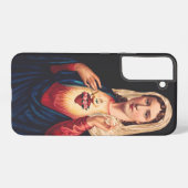 Das unbefleckte Herz Marias Samsung Galaxy Hülle (Rückseite (Horizontal))