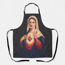 Das unbefleckte Herz Marias Schürze