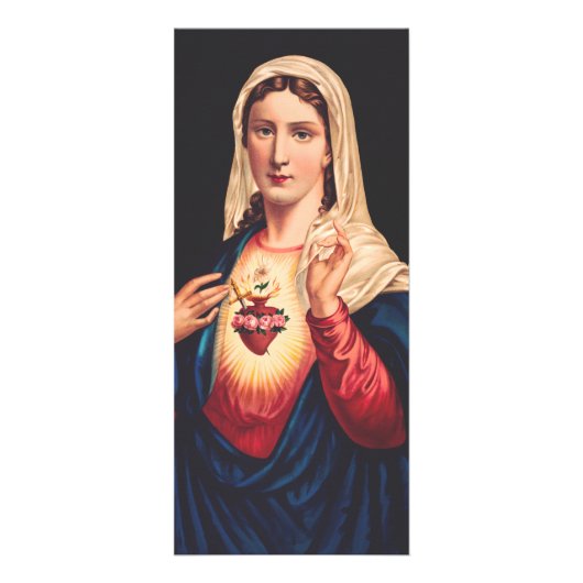 Das unbefleckte Herz Marias Werbekarte (Vorne)