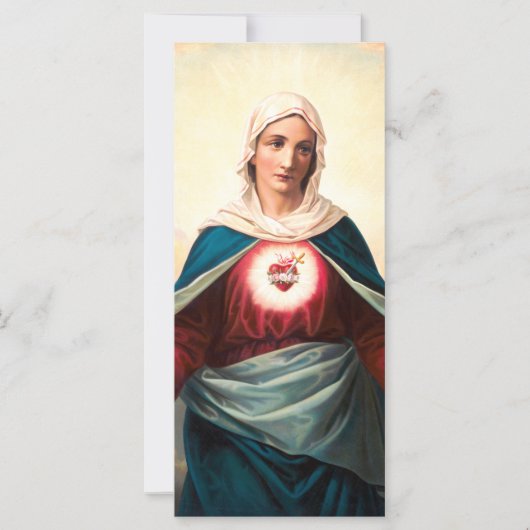 Das unbefleckte Herz Mariens (Vorderseite)
