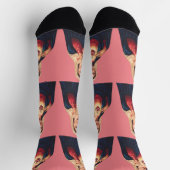 Das unbefleckte Herz Mariens Socken (Oben)