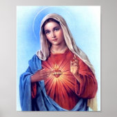 Das unbefleckte Mary Poster (Vorne)