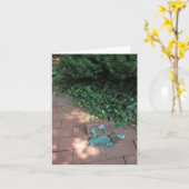 das underbrick der sluggos hallo karte (Gelbe Blume)