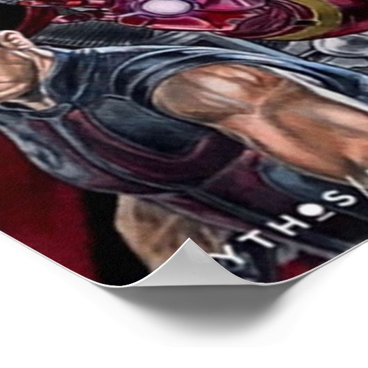 Das unendliche Saga Poster (Ecke)