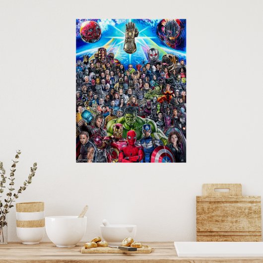 Das unendliche Saga Poster (Küche)