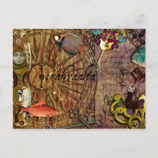 Das unentdeckte Land - Tirahvaalta Postkarte (Vorderseite)