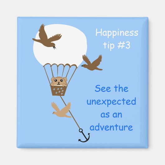 das Unerwartete annehmen Magnet (Vorne)