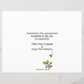 Das unerwartete_flache Papierblatt 11"x8.5" (Rückseite)