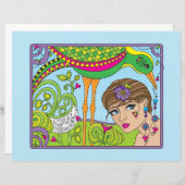 Das unerwartete_flache Papierblatt 11"x8.5" (Vorne/Hinten)