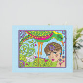 Das unerwartete_flache Papierblatt 11"x8.5" (Stehend Vorderseite)