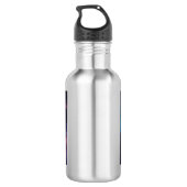 Das Unerwartete verkraften Edelstahlflasche (Rückseite)