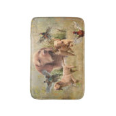 Das ungarische Drahthaar Vizsla Badematte (Vorderseite Vertikal)