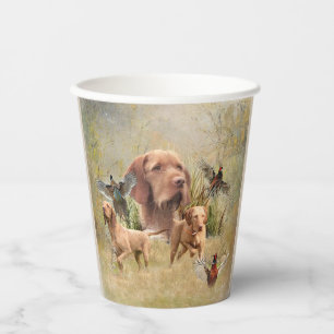 Das ungarische Drahthaar Vizsla Pappbecher