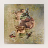 Das ungarische Drahthaar Vizsla Puzzle (Horizontal)