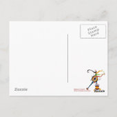 Das Ungerade des Ungewöhnlichen Postkarte (Rückseite)