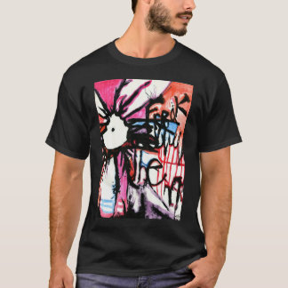 Das ungewöhnlichen dunkle T-Shirt der Männer