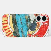 Das unglaubliche Batmobile Symbol Case-Mate iPhone Hülle (Rückseite (Horizontal))