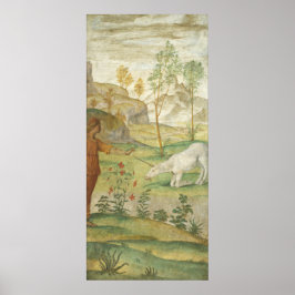 Das Unicorn - Bernardino Luini Kunstgewerbe Poster