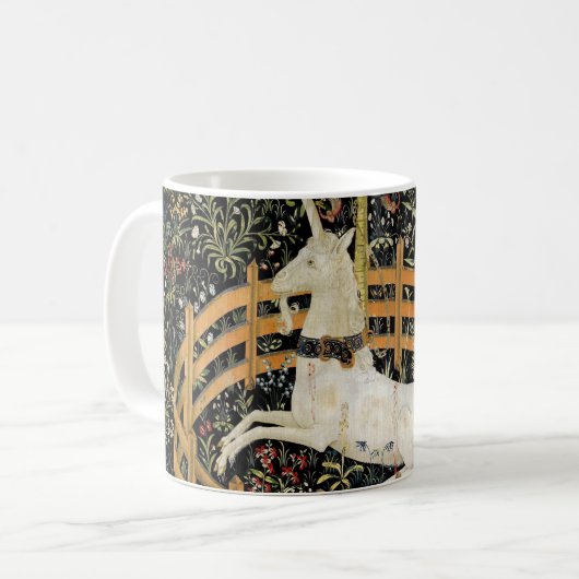 Das Unicorn in Gefangenschaft Kaffeetasse (Vorderseite Links)