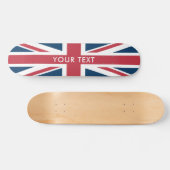 Das Union Jack britische Flagge Skateboard (Horizontal)