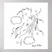 Das Universelle Free Fall Poster (Vorne)