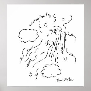 Das Universelle Free Fall Poster