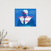 Das Universelle Thema des Scarlet Letter Poster (Küche)