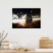 Das Universum 2 entdecken Poster (Küche)