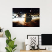 Das Universum 2 entdecken Poster (Heimbüro)