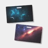 Das Universum Ausweis (Vorder- & Rückseite)