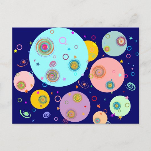 Das Universum B2 Postkarte (Vorderseite)
