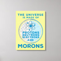 Das Universum besteht aus den Moronen