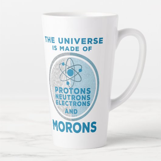 Das Universum besteht aus den Moronen Milchtasse (Rechts)