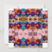 Das Universum Dankeskarte (Rückseite)