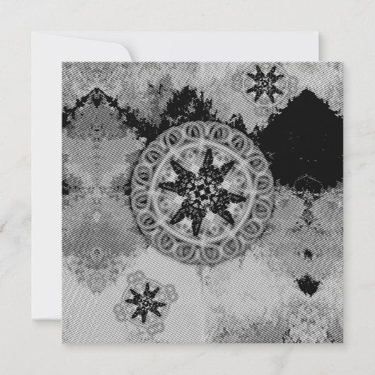 Das Universum Dankeskarte (Vorderseite)