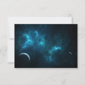 Das Universum Dankeskarte (Vorderseite)
