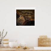 Das Universum denkt durch Sie Poster (Küche)