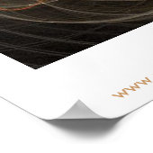 Das Universum denkt durch Sie Poster (Ecke)