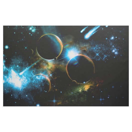 Das Universum der Planeten Stoff (Yard (91,4 cm))