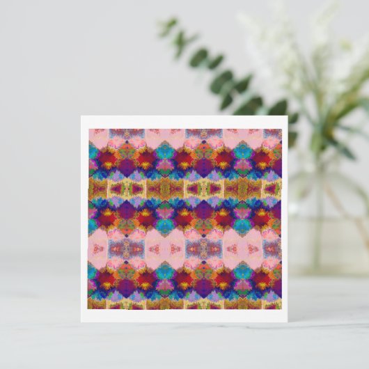 das Universum Einladung (Stehend Vorderseite)