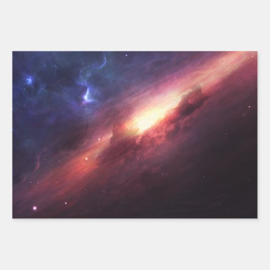 Das Universum Geschenkpapier Set (Vorderseite 2)