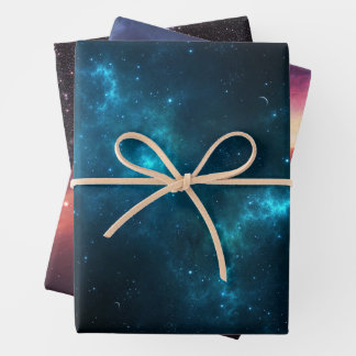 Das Universum Geschenkpapier Set