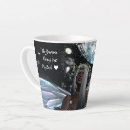 Das Universum hat meine Hintermühle 12 oz.Letzte T Milchtasse