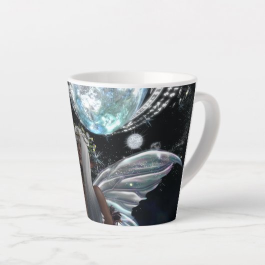 Das Universum hat meine Hintermühle 12 oz.Letzte T Milchtasse (Rechte Ecke)