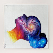 Das Universum in ihrem Geist Puzzle (Horizontal)