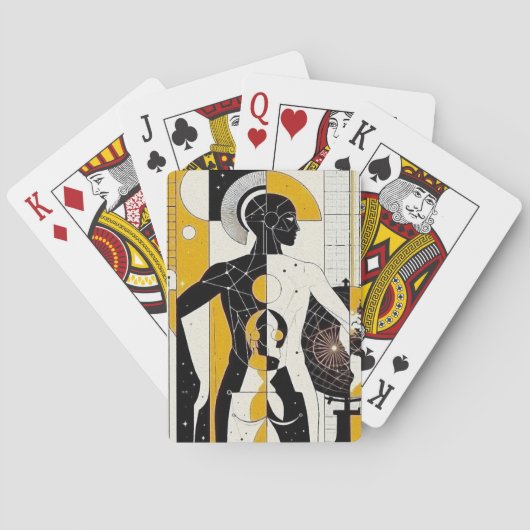 Das Universum in Ihren Träumen Spielkarten (Rückseite)