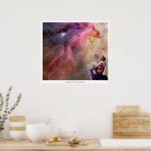 Das Universum ins Sein träumen Poster (Küche)