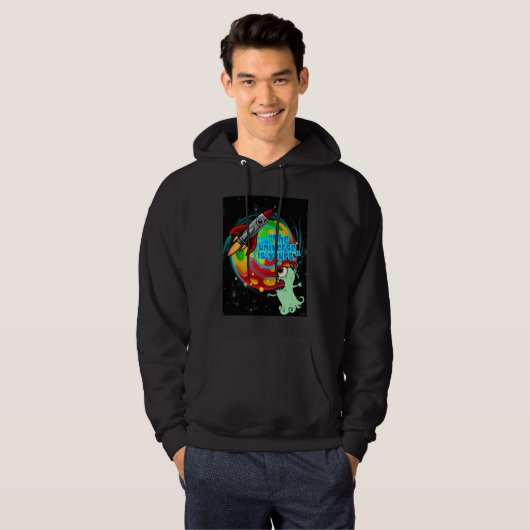 DAS UNIVERSUM IST DEIN HOODIE (Vorne ganz)